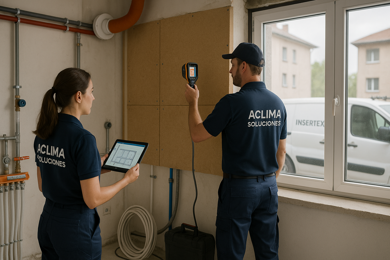 El arte de Reformar con Aclima Soluciones: guía práctica con casos reales para elegir aislamiento, clima, tuberías, ventanas, VMC y más. Con apoyo de Insertex