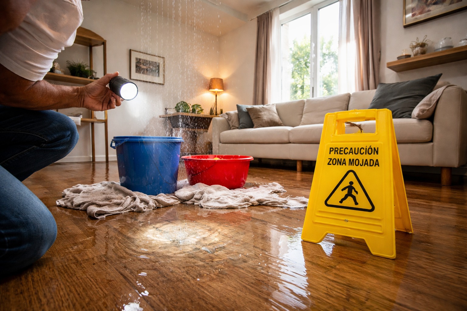 Aparece agua de la nada en mi casa: causas reales, cómo identificar el origen y cómo solucionarlo bien